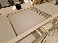 Garden prestige alu uitschuiftafel zurich 152-228cm x 90cm champagne mat - afbeelding 6 van  8