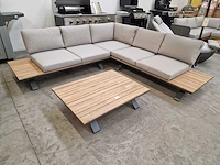 Garden prestige atlanta hoeklounge met alu frame antraciet - afbeelding 1 van  6