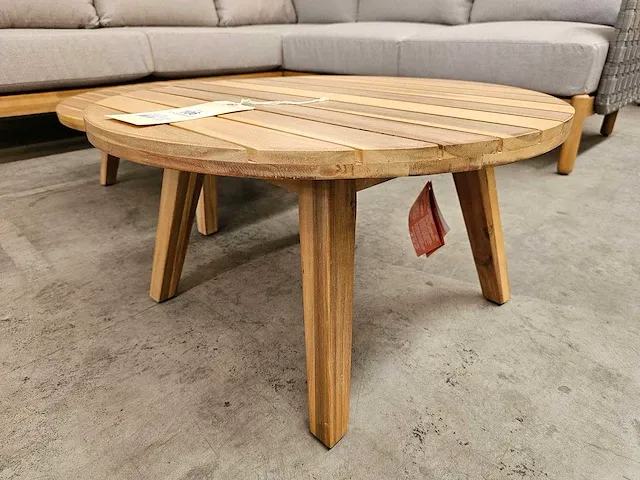 Garden prestige danao salontafel dia 60cm - acacia - afbeelding 3 van  3