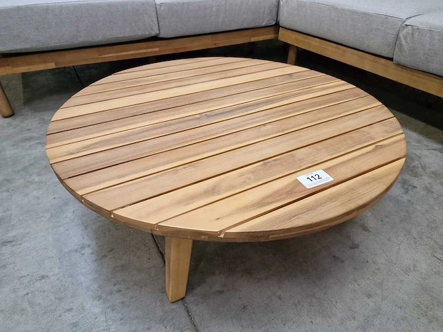 Garden prestige danao salontafel dia 80cm - acacia - afbeelding 1 van  4