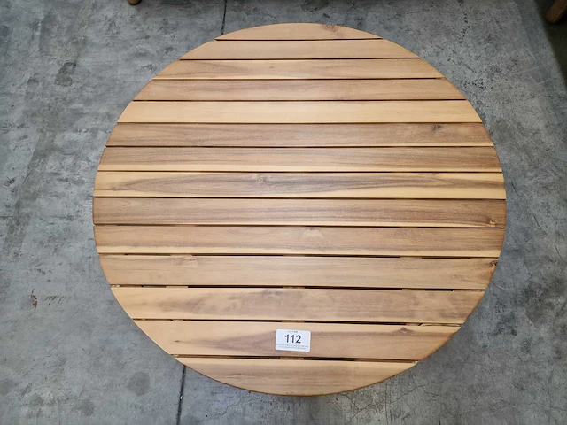 Garden prestige danao salontafel dia 80cm - acacia - afbeelding 2 van  4