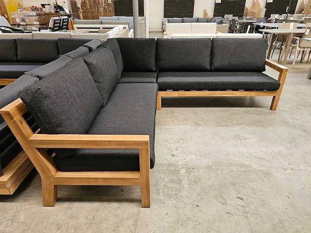 Garden prestige harby hoeklounge 3-delig - acacia - afbeelding 2 van  8