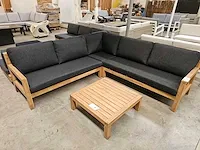 Garden prestige harby hoeklounge 3-delig - acacia - afbeelding 6 van  8
