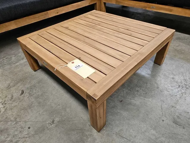 Garden prestige harby salontafel acacia met brede latten - afbeelding 1 van  3