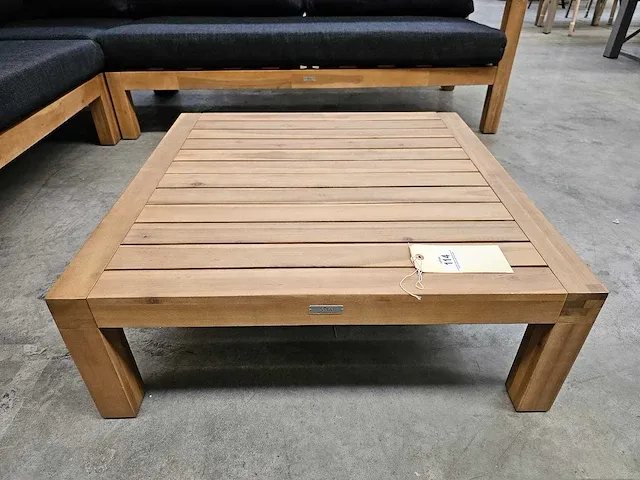 Garden prestige harby salontafel acacia met brede latten - afbeelding 2 van  3