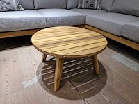 Garden prestige kolbe acacia lounge hoekset rope lichtgrijs - afbeelding 4 van  7