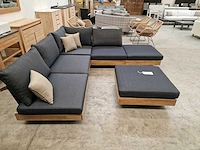 Garden prestige santa cruz acacia lounge hoekset teak look - afbeelding 3 van  5