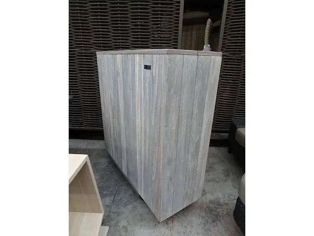 Garden prestige teak planter brighton 100cm - afbeelding 3 van  4