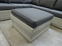 Garden prestige wicker hoekset met antraciet kussens - afbeelding 3 van  4