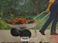 Garden twin kruiwagen dubbele wielen - afbeelding 2 van  3
