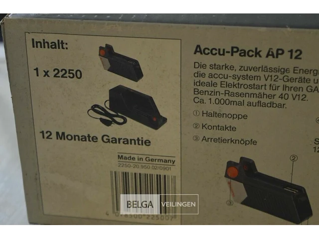 Gardena 12v set accu pack - afbeelding 4 van  4