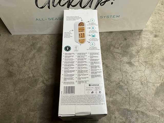 Gardena clickup insectenhotel met steel (10x) - afbeelding 4 van  7