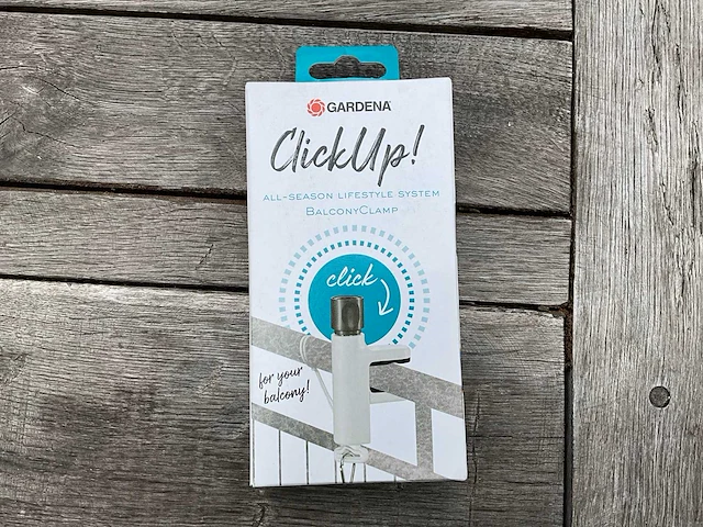 Gardena clickup set insectenhotel met balkon klem (24x) - afbeelding 8 van  10