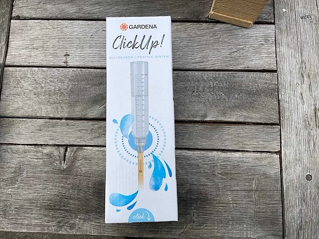Gardena clickup set regenmeter met balkon klem (24x) - afbeelding 5 van  9