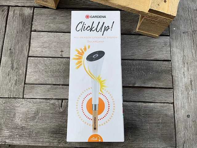 Gardena clickup set solarlamp met balkon klem (12x) - afbeelding 5 van  8