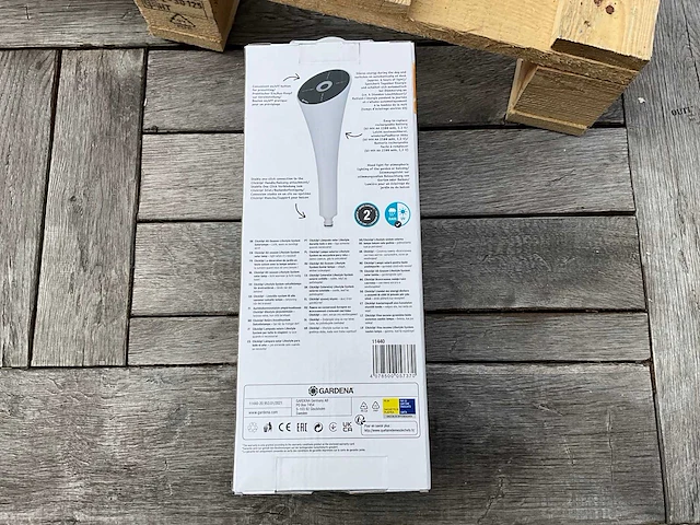Gardena clickup set solarlamp met balkon klem (12x) - afbeelding 6 van  8