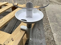 Gardena clickup set vogelvoederhuis met balkon klem (12x) - afbeelding 3 van  9