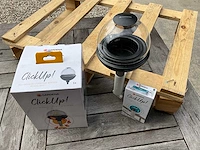 Gardena clickup set windlicht met balkon klem (12x) - afbeelding 1 van  8