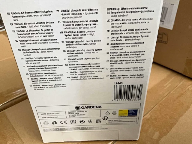 Gardena clickup solar lamp (270x) - afbeelding 6 van  8