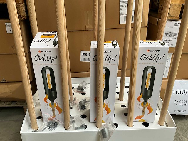 Gardena clickup tuinfakkel met steel in display - afbeelding 3 van  7