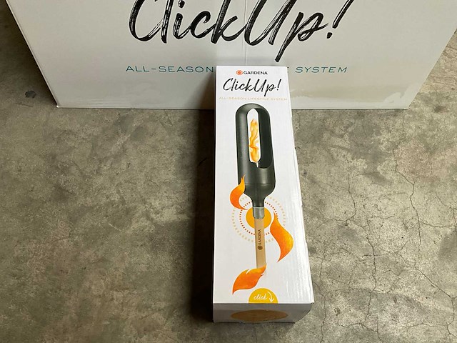 Gardena clickup tuinfakkel met steel in display - afbeelding 7 van  7