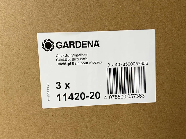 Gardena clickup vogelbad (216x) - afbeelding 7 van  9