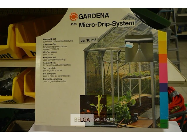 Gardena complete set voor tuinkasbesproeiing - afbeelding 1 van  3