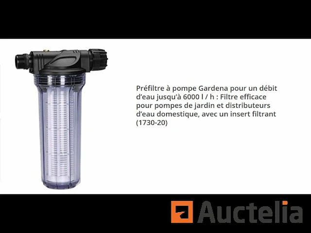 Gardena pomp voorfilter - afbeelding 1 van  2