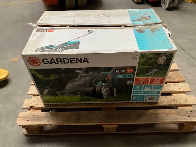 Gardena powermax li-40/41 accu grasmaaier - afbeelding 1 van  8