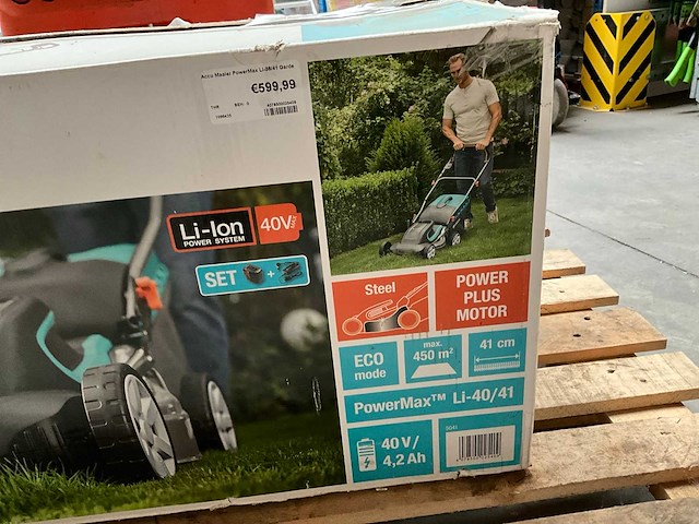 Gardena powermax li-40/41 accu grasmaaier - afbeelding 2 van  8