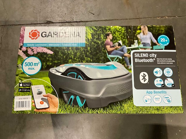 Gardena sileno city 500 robot maaiers - afbeelding 1 van  1