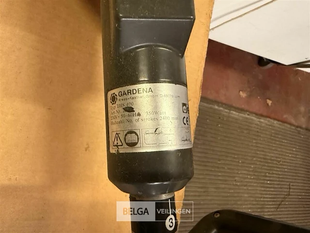 Gardena ths400 heggeschaar - afbeelding 3 van  4