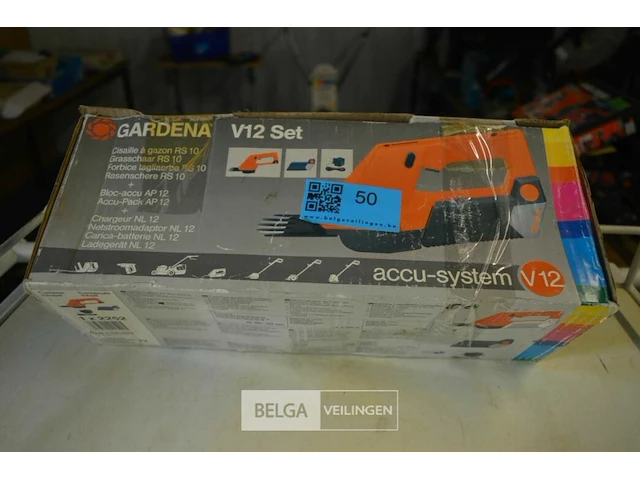 Gardena v12 set grasschaar - afbeelding 1 van  3