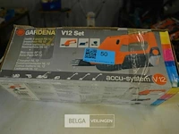 Gardena v12 set grasschaar - afbeelding 1 van  3