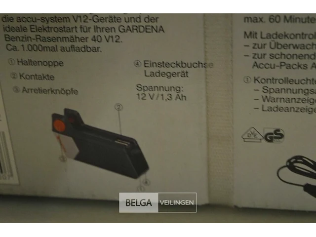 Gardena v12 set laadstation - afbeelding 4 van  4