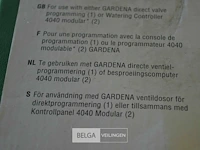 Gardena v3 beregeningsventiel v3 (zonder ventiel) - afbeelding 3 van  3
