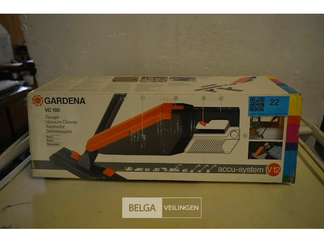 Gardena vc100 vacuum cleaner - afbeelding 1 van  3