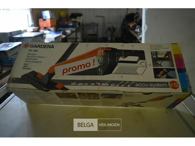 Gardena vc100 vacuum cleaner - afbeelding 1 van  4