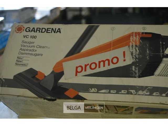 Gardena vc100 vacuum cleaner - afbeelding 3 van  4