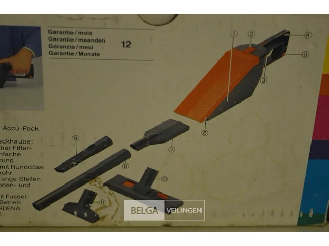 Gardena vc100 vacuum cleaner - afbeelding 4 van  4
