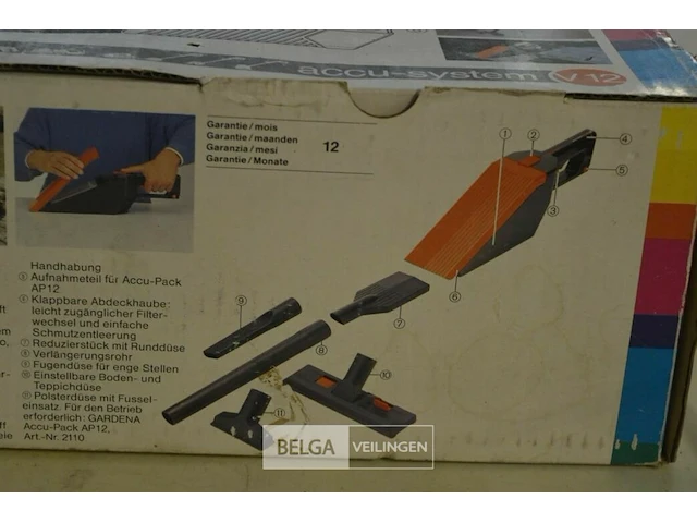 Gardena vc100 vacuum cleaner - afbeelding 2 van  4