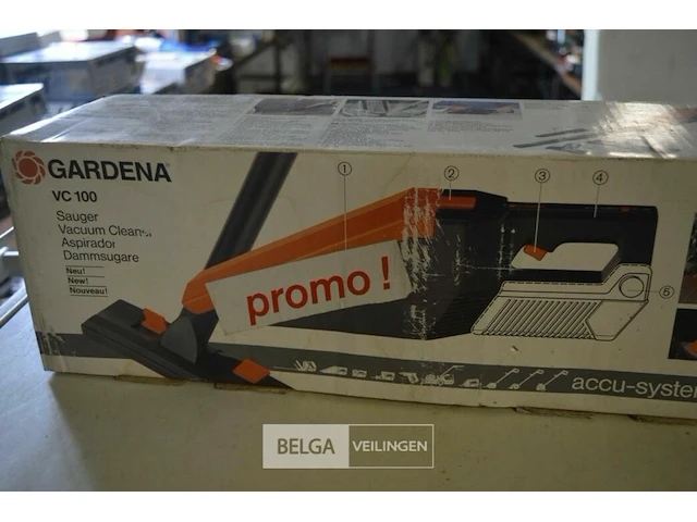 Gardena vc100 vacuum cleaner - afbeelding 3 van  4
