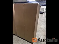 Garderobekast dubbele deur