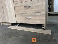 Garderobekast dubbele deur - afbeelding 3 van  4