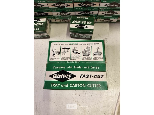 Garvey fast-cut snijder met mesjes - afbeelding 2 van  4