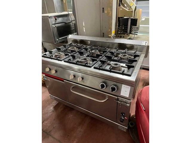 Gas - gas - fornuis - afbeelding 2 van  5