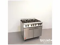 Gas oven range