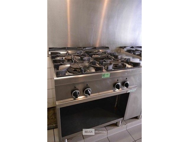 Gas pitfornuis gica 80x85 op aardgas { zelf demonteren op afspaak - afbeelding 1 van  3