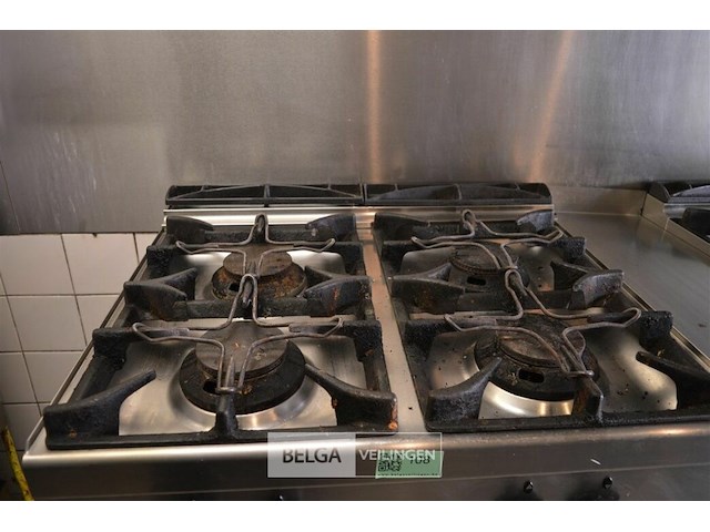 Gas pitfornuis gica 80x85 op aardgas { zelf demonteren op afspaak - afbeelding 2 van  3