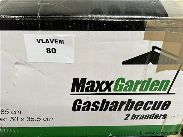 Gasbarbecue, 2 branders - afbeelding 1 van  2